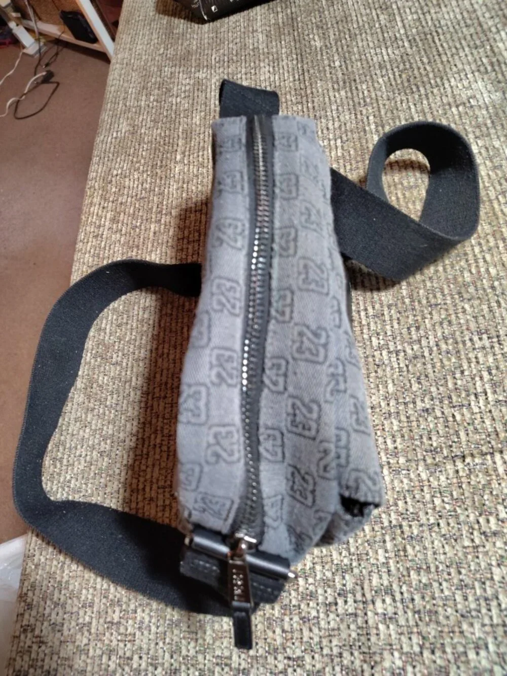 Men’s Jordan Monogram Cross body bag black gold